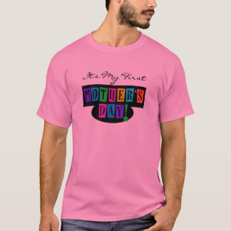 Camiseta T-shirt e presente do dia das mães das cores
