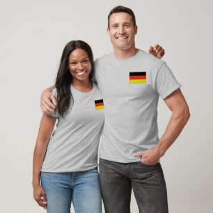 Camiseta T-shirt e presentes alemães da bandeira
