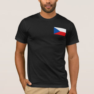 Camiseta T-shirt e presentes checos da bandeira