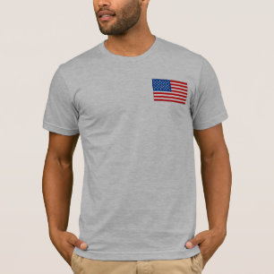 Camiseta T-shirt e presentes da bandeira dos Estados Unidos