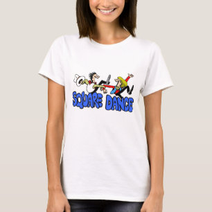 Camiseta T-shirt e presentes da dança quadrada