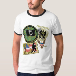 Camiseta T-shirt e presentes da guerra do vietname