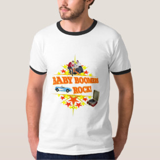 Camiseta T-shirt e presentes da rocha dos nascidos no Baby