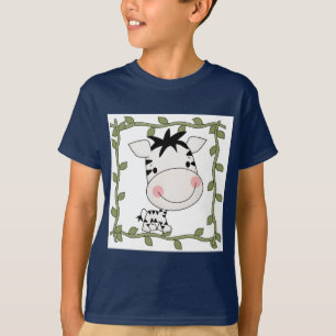 Camiseta T-shirt e presentes da zebra do bebê