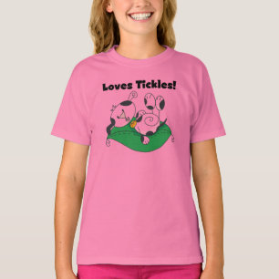 Camiseta T-shirt e presentes das cócegas dos amores