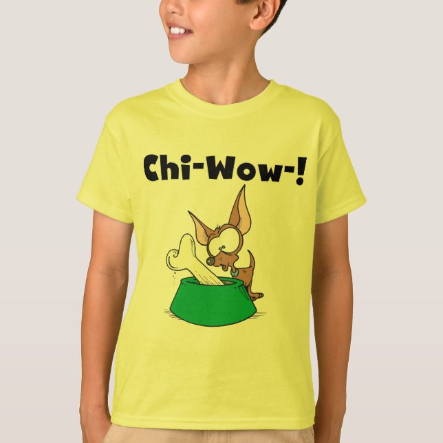 Camiseta T-shirt e presentes de Chihuhua Qui-Wow (Frente)