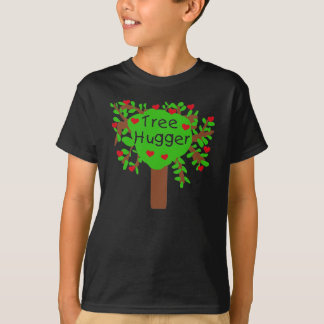 Camiseta T-shirt e presentes de Hugger da árvore