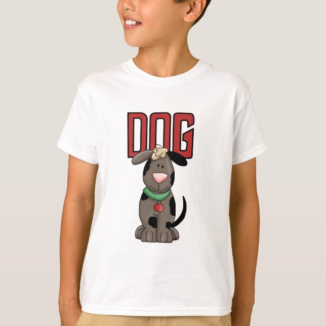 Camiseta T-shirt e presentes do cão (Frente)