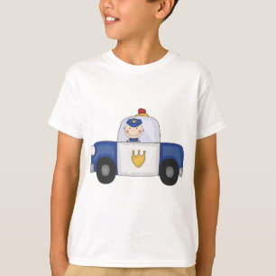 Camiseta T-shirt e presentes do cruzador da polícia
