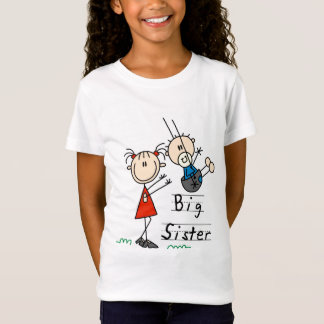Camiseta T-shirt e presentes do irmão mais novo da irmã