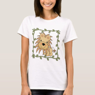 Camiseta T-shirt e presentes do leão do bebê