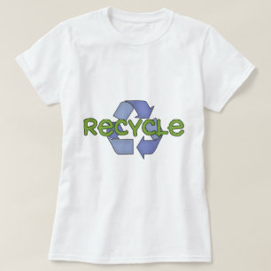 Camiseta T-shirt e presentes do reciclar