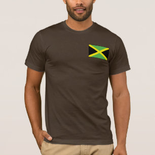 Camiseta T-shirt e presentes jamaicanos da bandeira