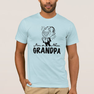 Camiseta T-shirt e presentes novos de sorriso do vovô