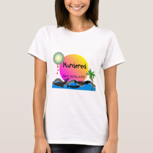 Camiseta T-shirt e produtos do desastre do derramar de óle