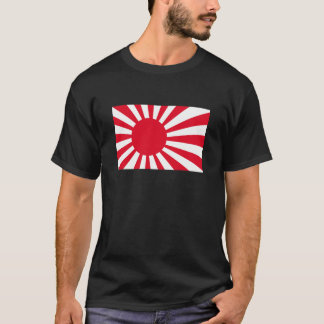 Camiseta T-shirt e roupa japoneses da bandeira do marinho