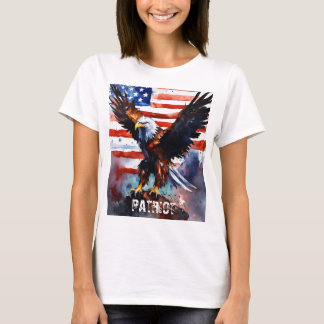 Camiseta T-shirt Eagle Patriot Vintage