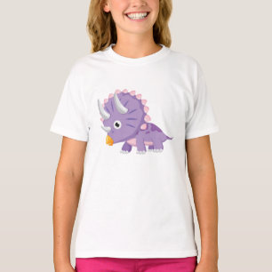 Camiseta T - shirt Ébouriffer Rapariga Dinossauro