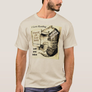 Camiseta T-shirt EDL060715-004 do tatu da leitura