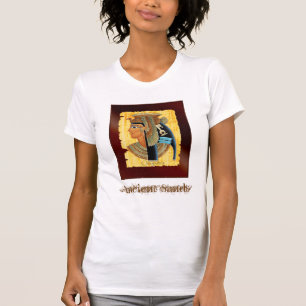 Camiseta T-shirt egípcio antigo da rainha Cleopatra