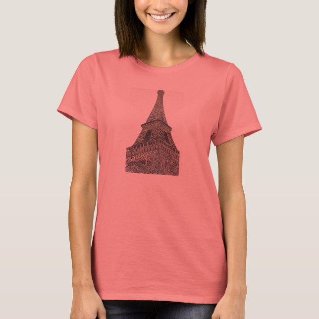 Camiseta T-shirt Eiffel (Frente)
