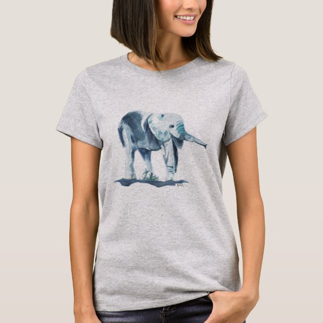 Camiseta T-shirt elefante (Frente)