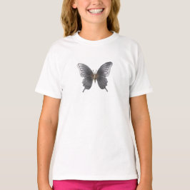 Camiseta T-Shirt Elegante Metal Butterfly Kids