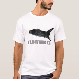 Camiseta T-shirt elétrico inglês do relâmpago F.6