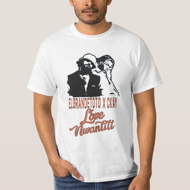 Camiseta T-shirt ElgrandeToto ft CKay Love Nwantiti (Frente)