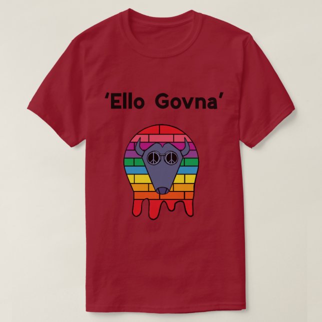 Camiseta T-Shirt 'ELLO GOVNA' (Frente do Design)