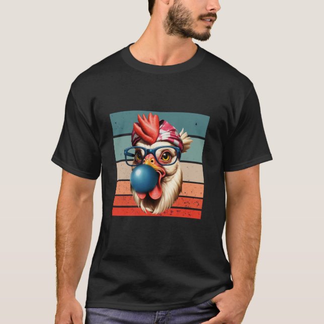 Camiseta T Shirt em banda desenhada (Frente)
