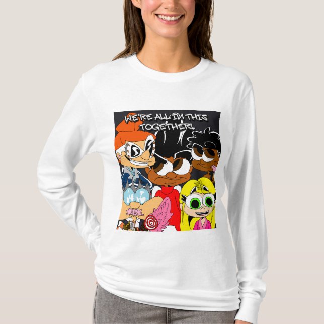 Camiseta T-shirt em conjunto (Frente)