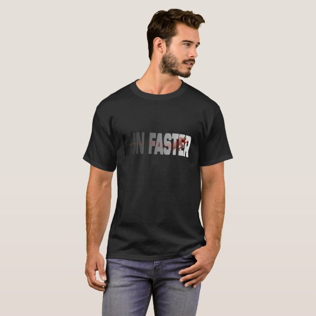 Camiseta T-Shirt em Execução (Frente Completa)