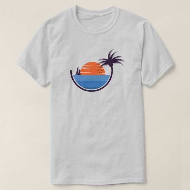 Camiseta T-Shirt em Verão (Frente do Design)