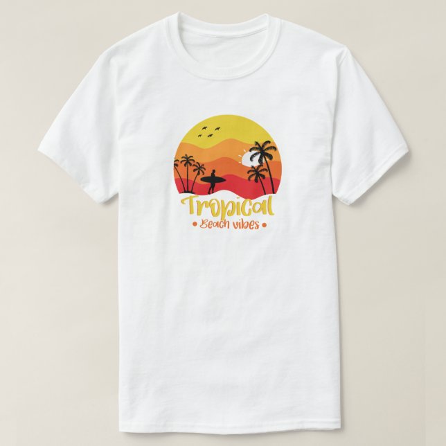 Camiseta T-Shirt em Verão (Frente do Design)