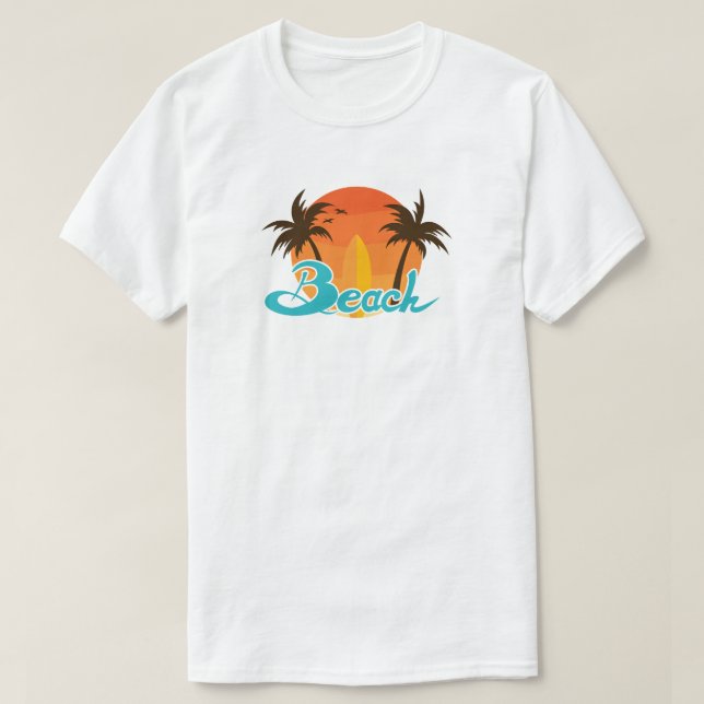 Camiseta T-Shirt em Verão (Frente do Design)