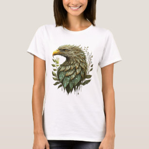 Camiseta T-Shirt Emblem de Crystal Eagle Negrito