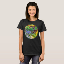 Camiseta T-Shirt Emerald Cosmic Dragon