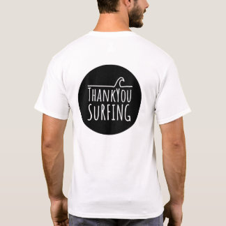 Camiseta T-shirt empilhado da onda