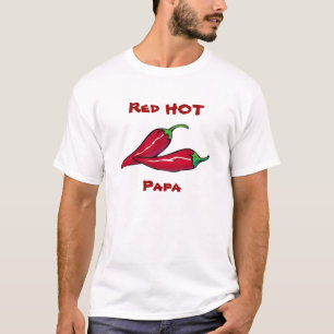 Camiseta T-shirt encarnado da papá