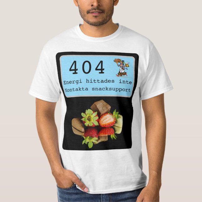 Camiseta T-shirt — Energi 404 (Frente)