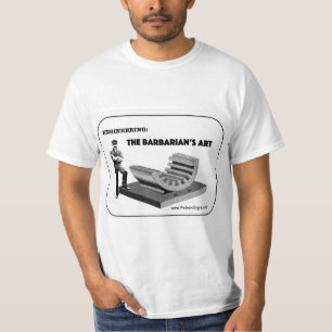 Camiseta T-Shirt - "Engenharia - Arte da Barbária"