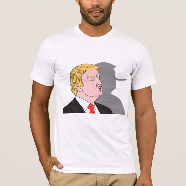 Camiseta t-shirt engraçada de Donald Trump (Frente)