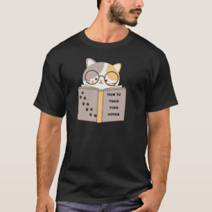 Camiseta T-shirt engraçada de gato