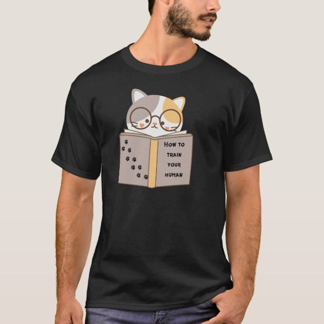 Camiseta T-shirt engraçada de gato (Frente)