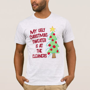 Camiseta T-Shirt Engraçada De Natal Feio