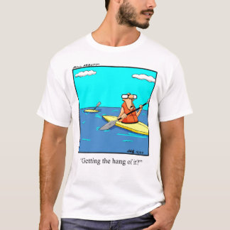 Camiseta T-shirt engraçada do Kayak