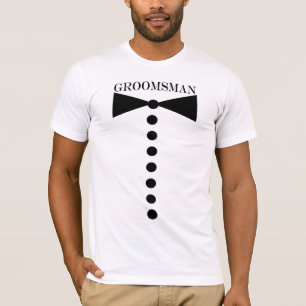 Camiseta T-shirt engraçada do Padrinho de casamento do Arco