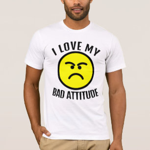 Camiseta T-shirt engraçada Emoji grouch