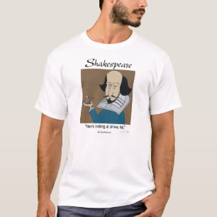 Camiseta T-shirt engraçada - Shakespear O Ataque do Shrew